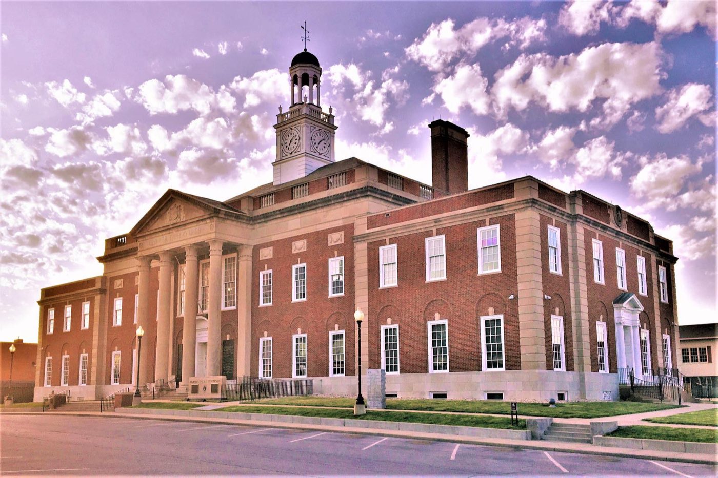 The historic courthouse on the square in Independence, Missouri